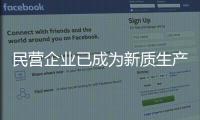 民营企业已成为新质生产力发展的重要力量